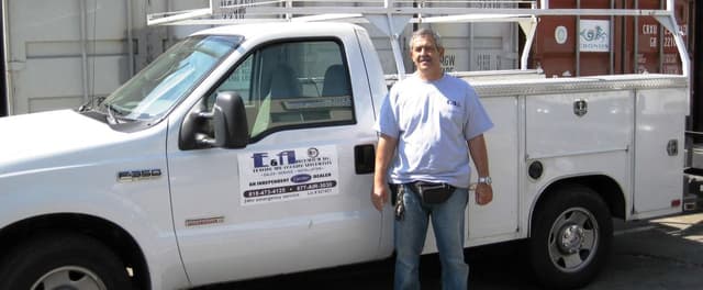 E & A Mechanical service vehicle